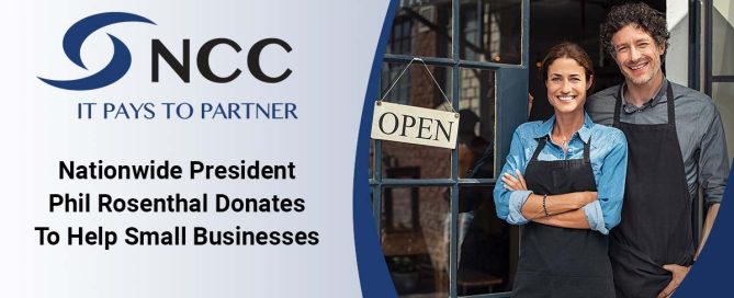 Small business owners couple